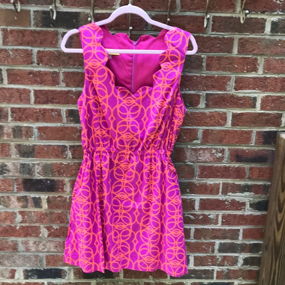 size 12 - ellen & Ollie Scalloped Neck Dress